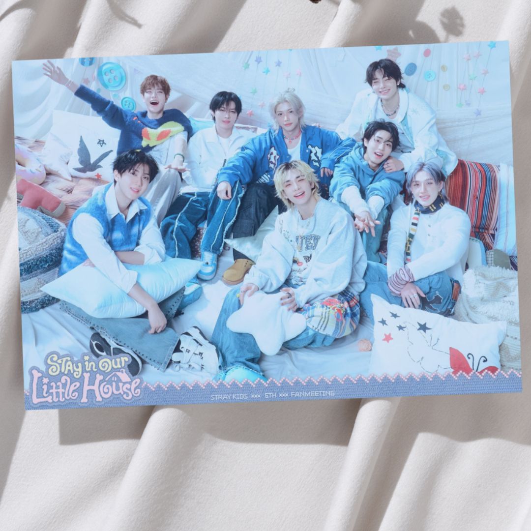 Stray Kids ' Stay In Our Little House' A3 Group Poster!