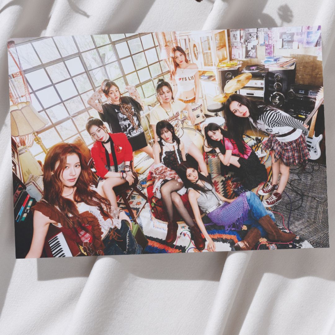 Twice 'ENEMY - Ver.2' A3 Group Poster!