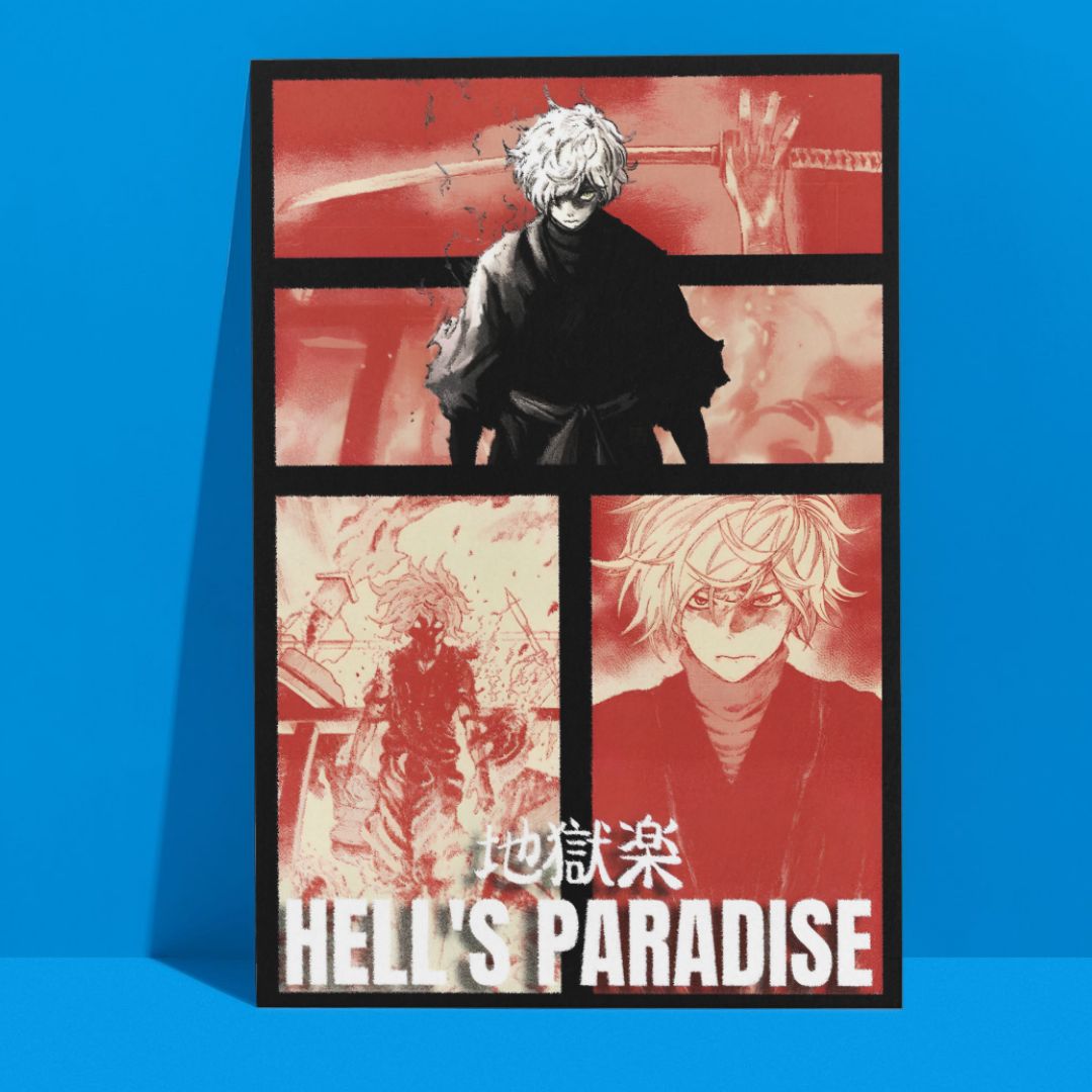 Hell's Paradise A3 Poster!