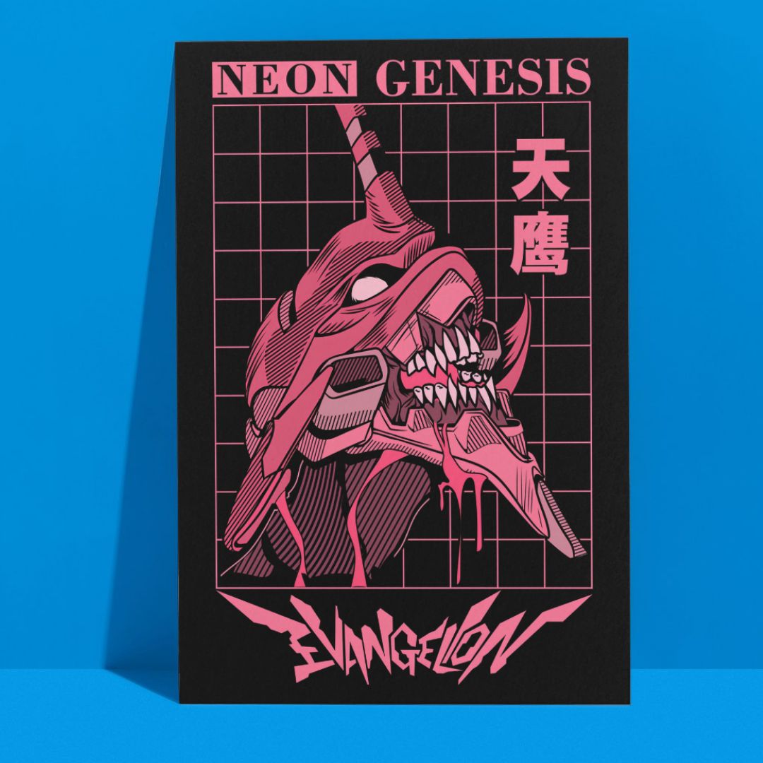 Neon Genesis Evangelion A3 Poster!