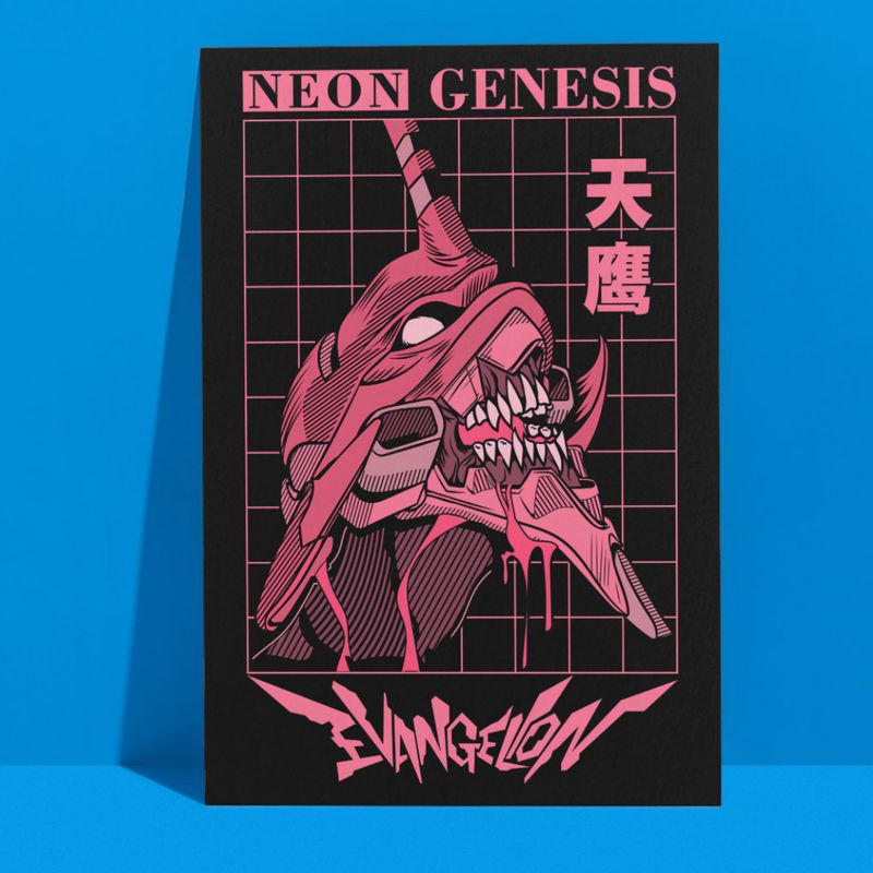 Neon Genesis Evangelion A3 Poster!