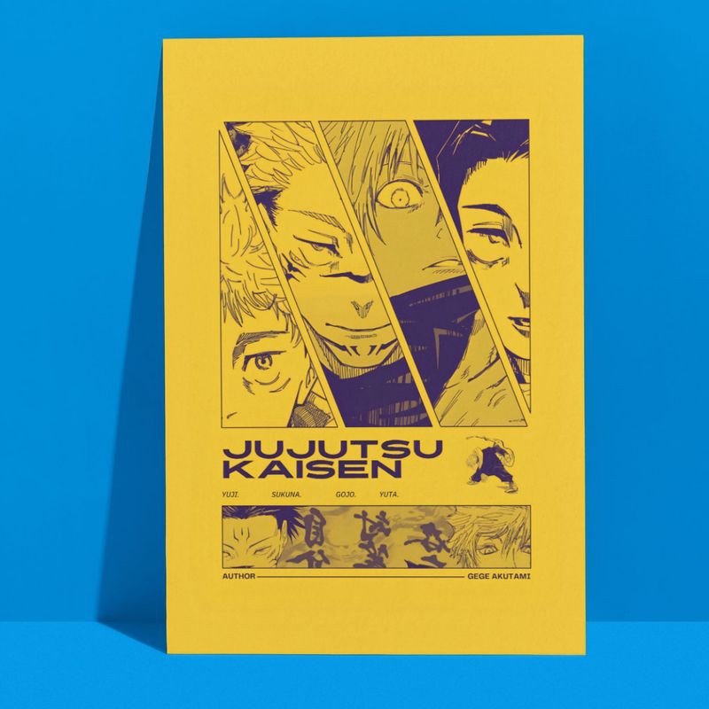 Jujutsu Kaisen Ver.2 A3 Poster!