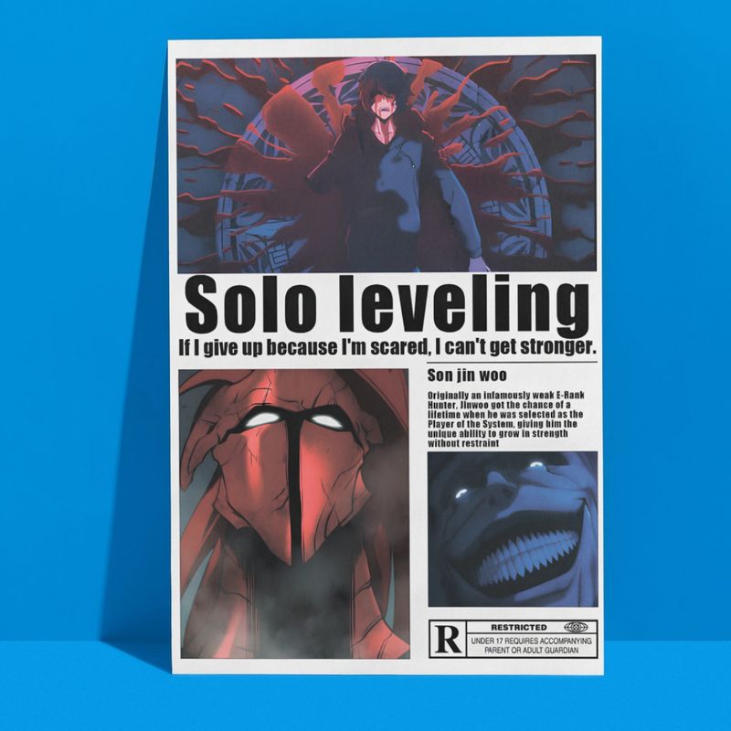 Solo Leveling Ver-1 A3 Poster!