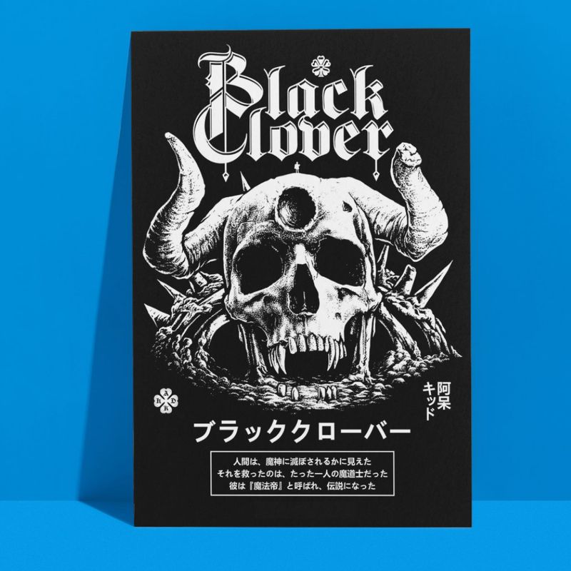 Black Clover A3 Poster!