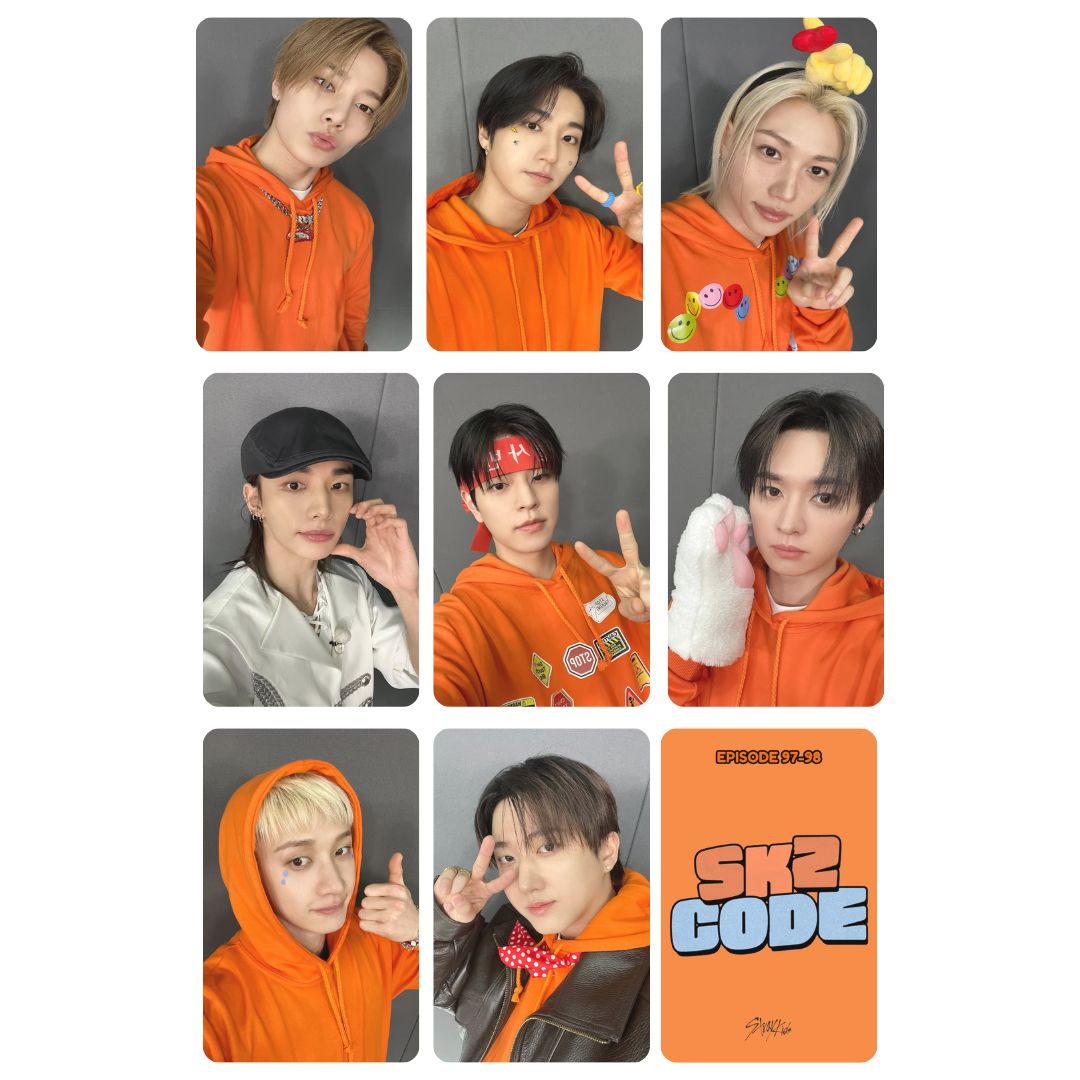Stray Kids 'SKZ CODE EP.97-98' Photocard Set!