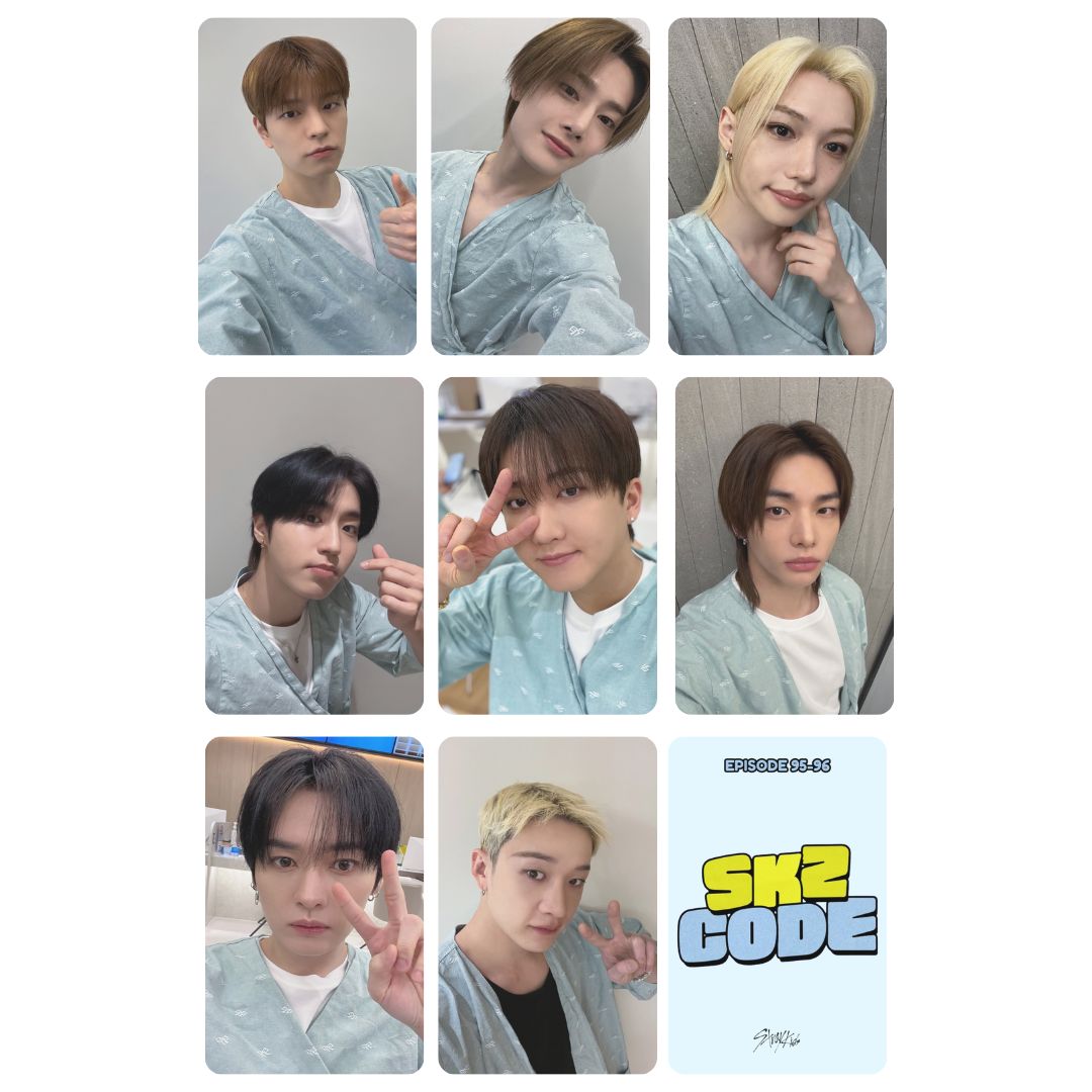Stray Kids 'SKZ CODE EP.95-96' Photocard Set!