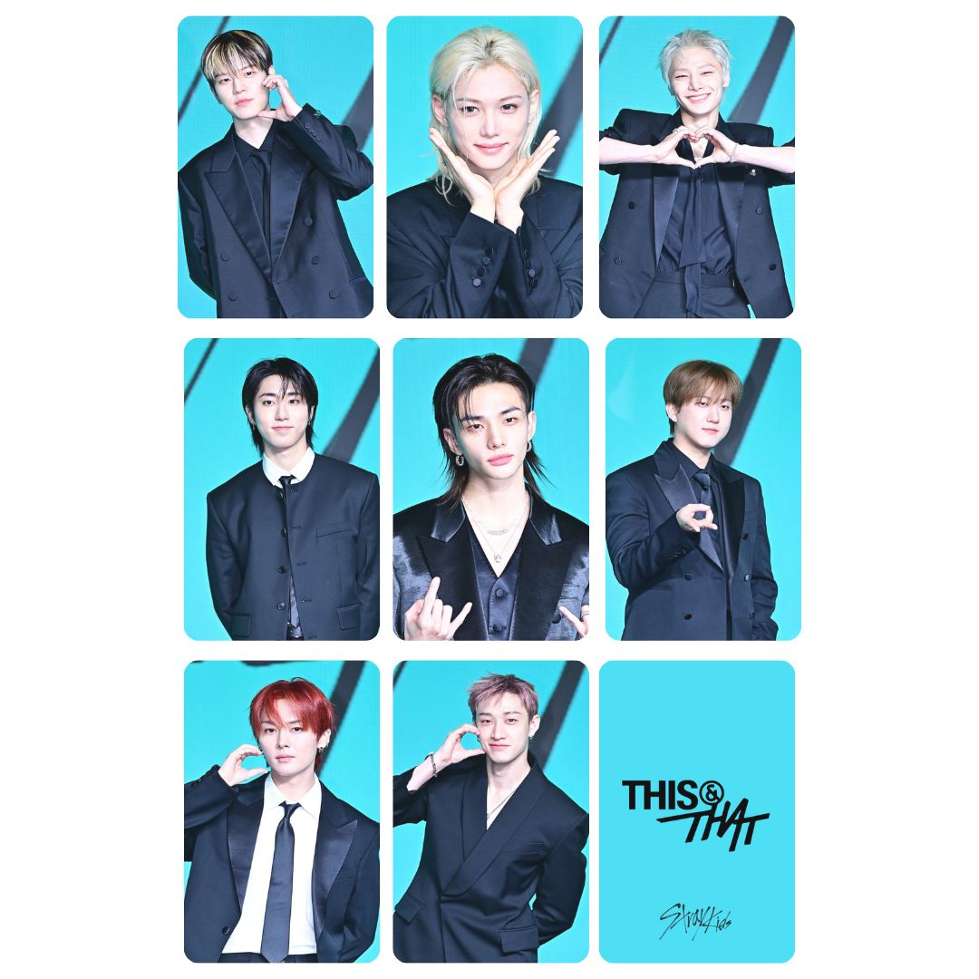 Stray Kids This &amp; That Ver-2 Photocard Set!