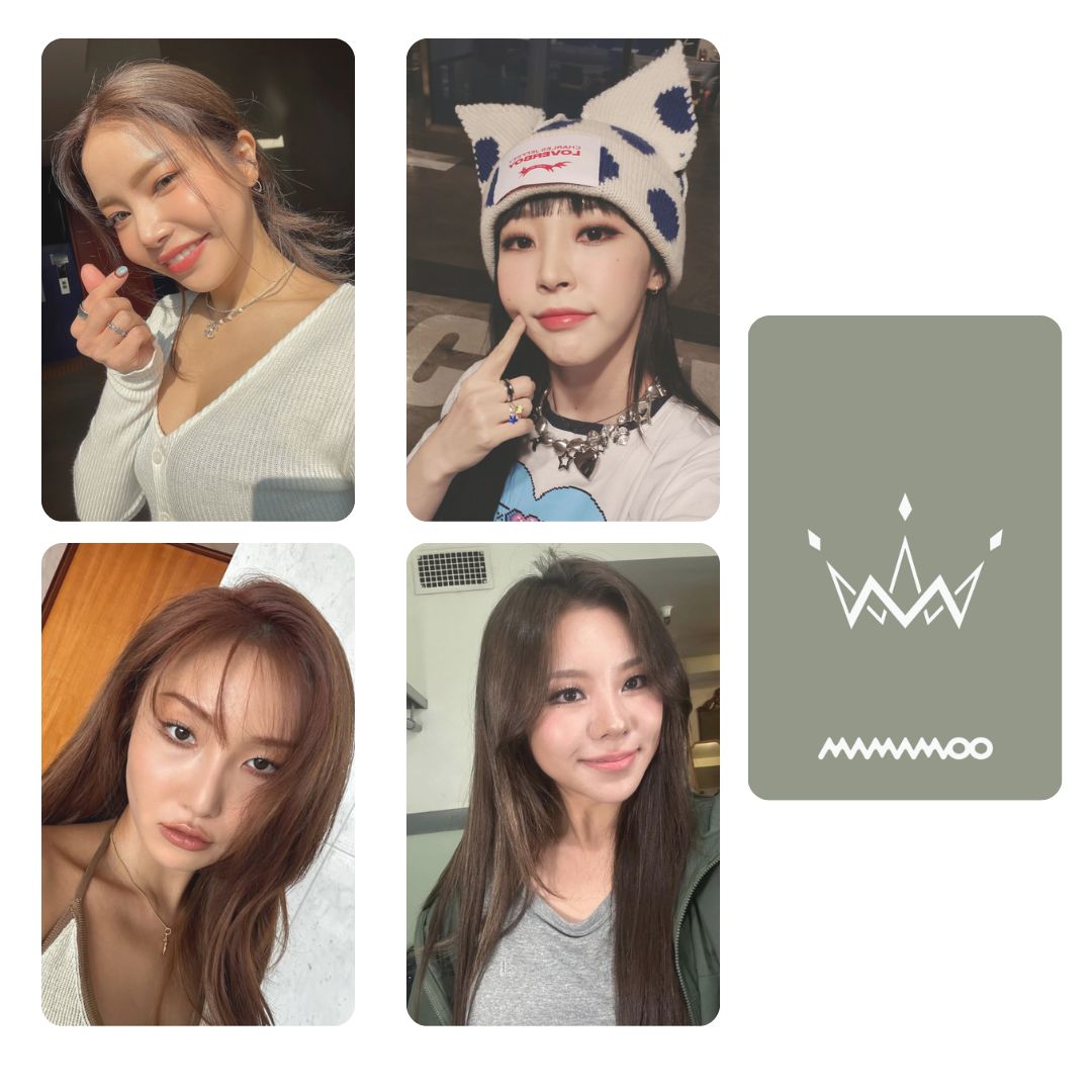 Mamamoo Selca Photocard set!