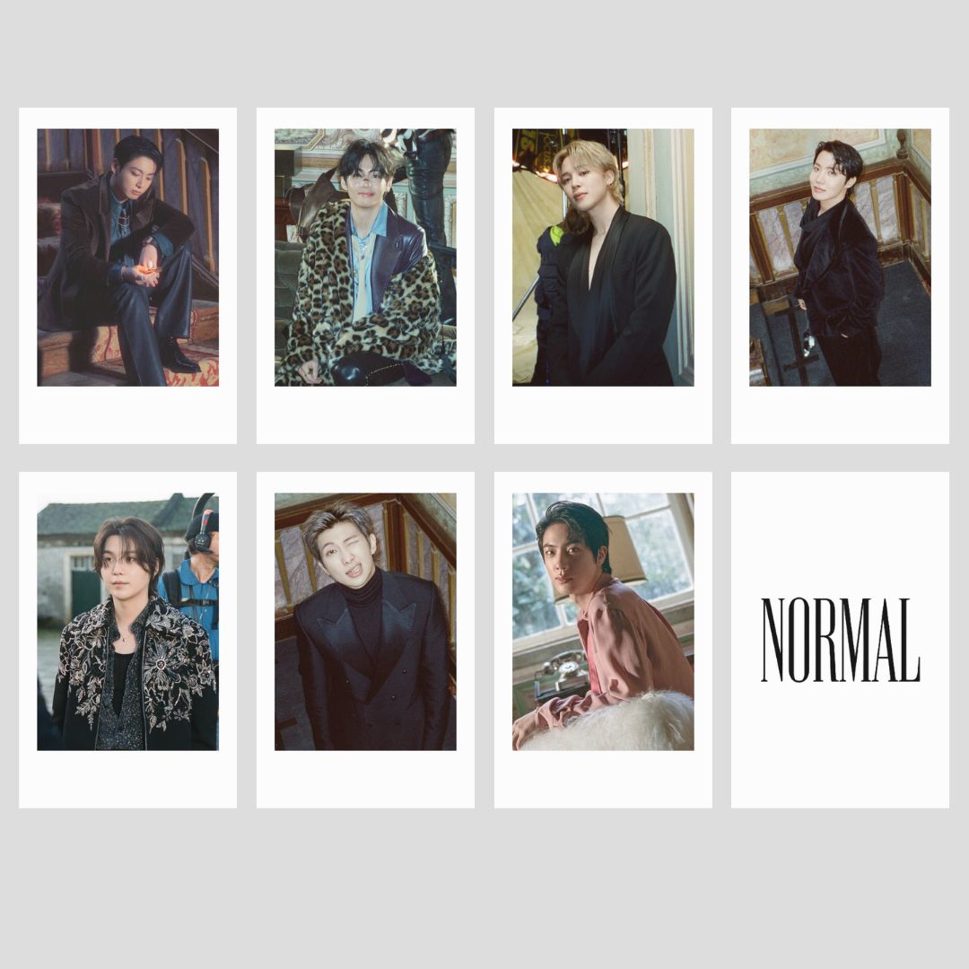 BTS 'NORMAL' Polaroid Photocard Set!