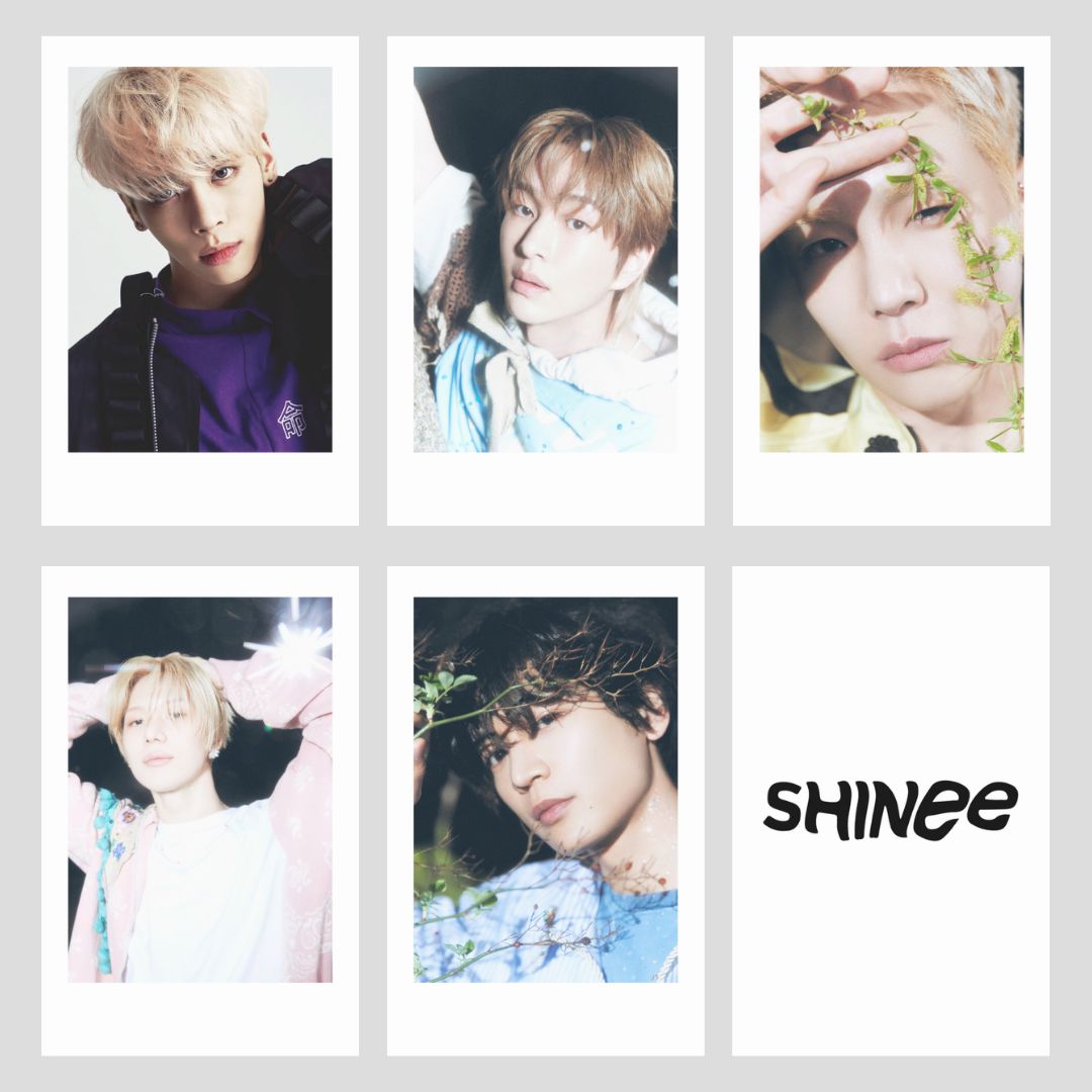 Shinee Random Polaroid Photocard Set!