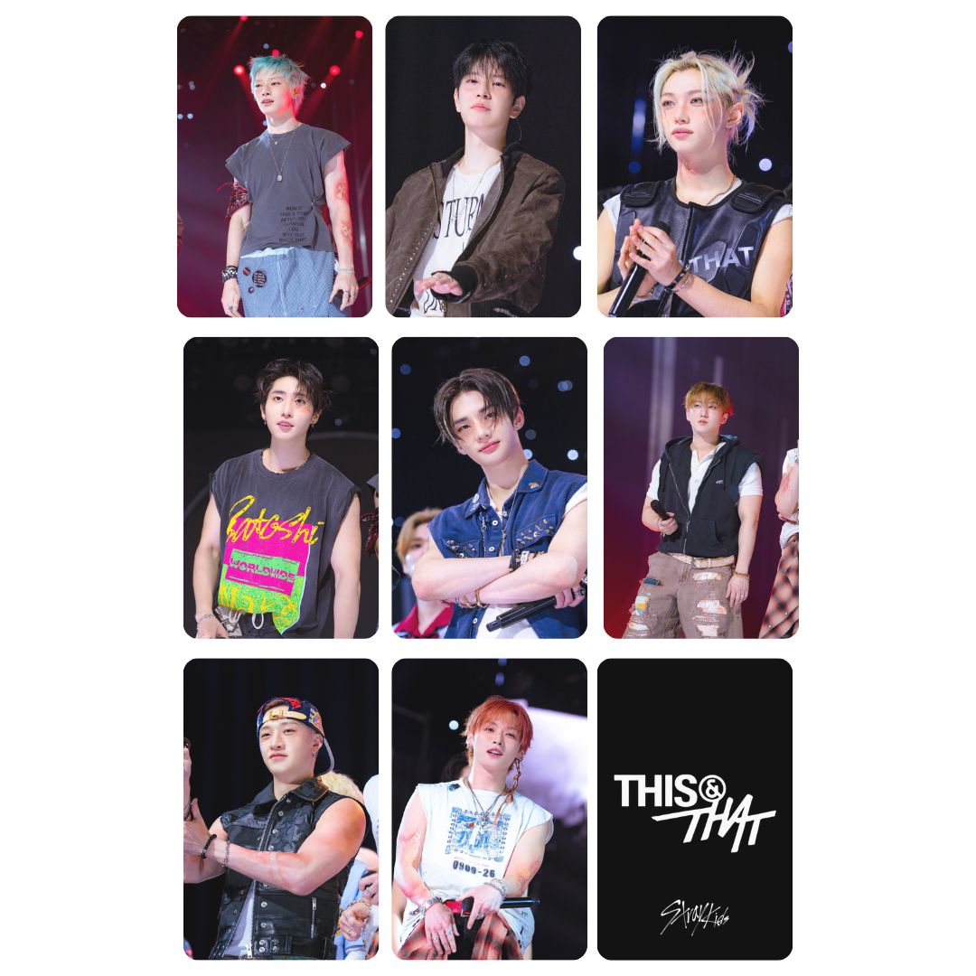 Stray Kids This &amp; That Ver-5 Photocard Set!