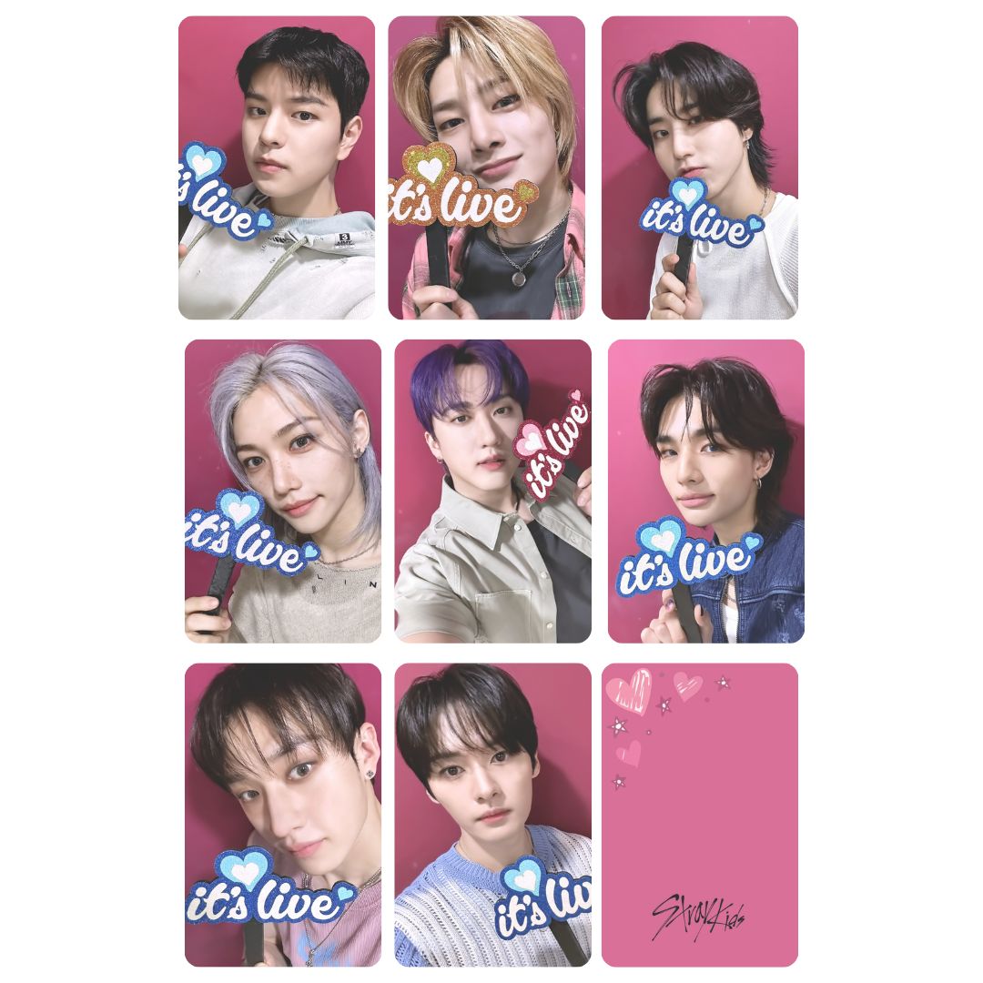 Stray Kids 'Chk Chk Boom It's Live Music Show' Photocard Set!