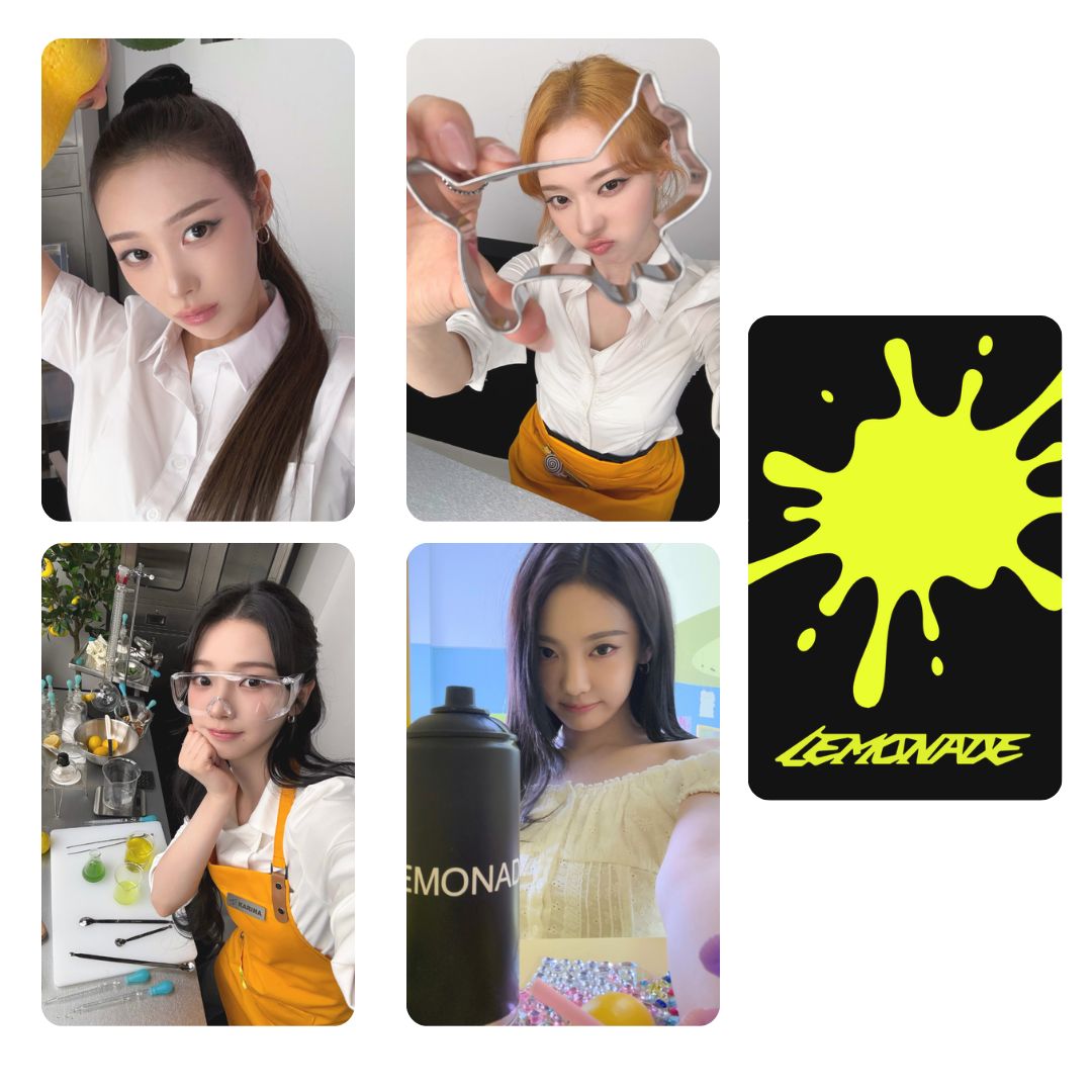 Aespa ' Lemonade Ver-1' Photocard Set!