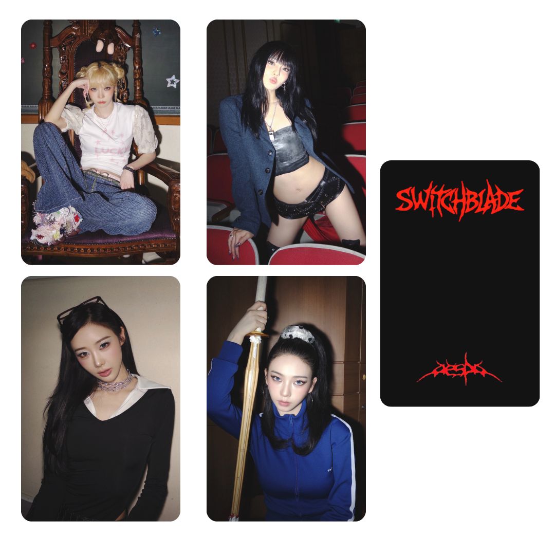 Aespa ' Switchblade' Photocard Set!