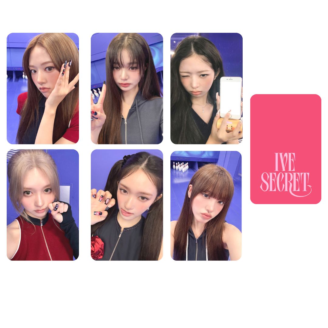 IVE 'IVE Secret' Photocard Set!