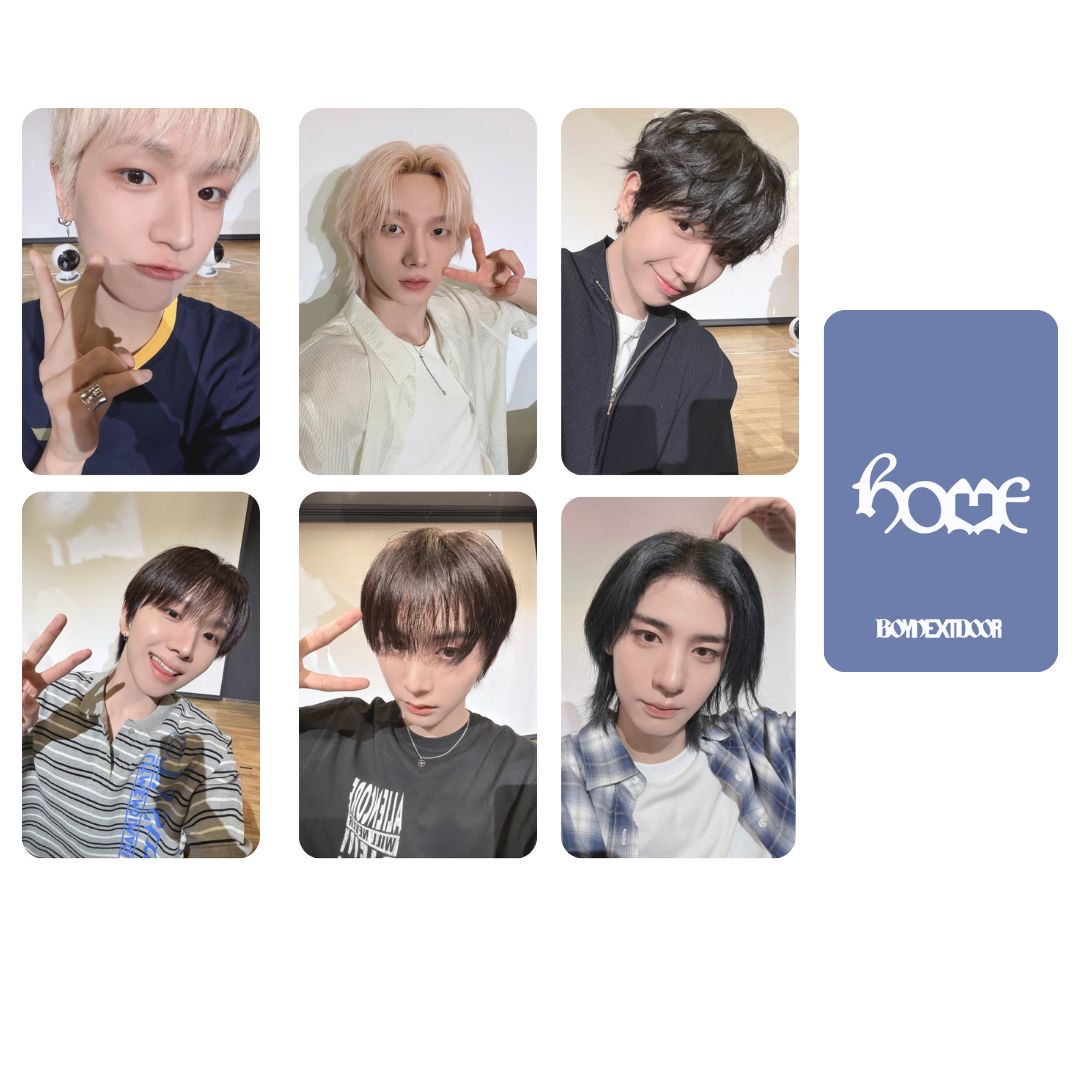 BoyNextDoor 'HOME' Ver-1 Photocard Set!