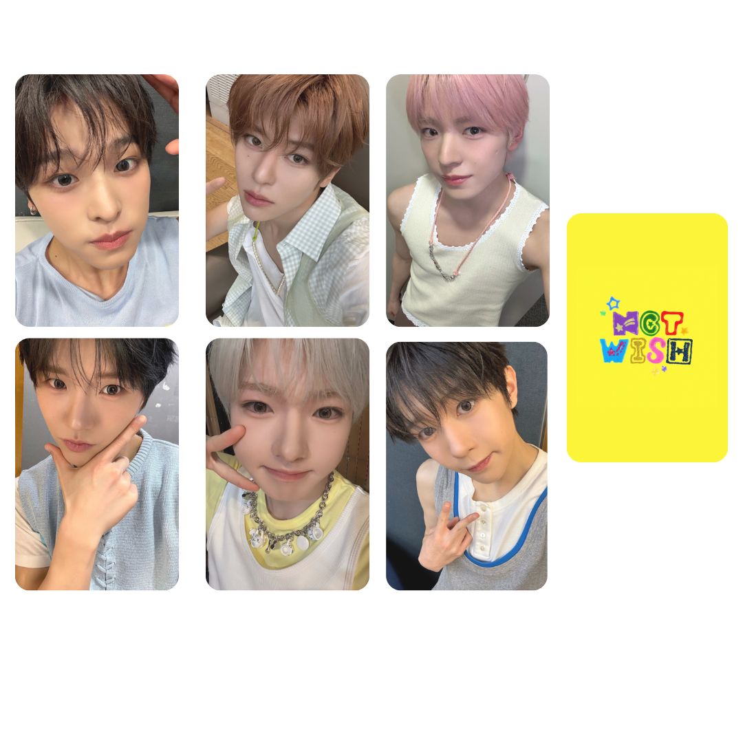 NCT WISH Selca Photocard Set!