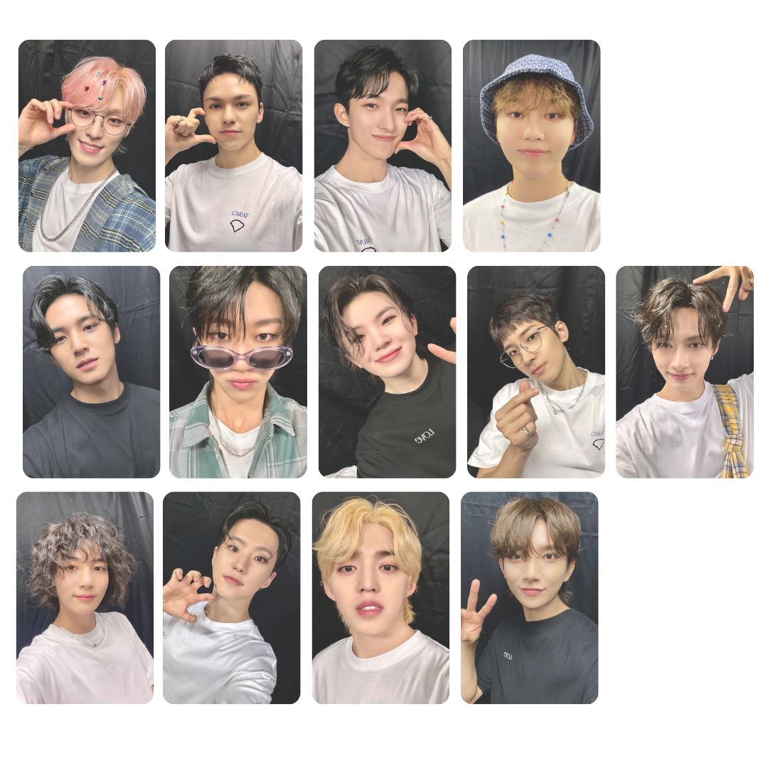 Seventeen 'Concert Selca Photocard set!