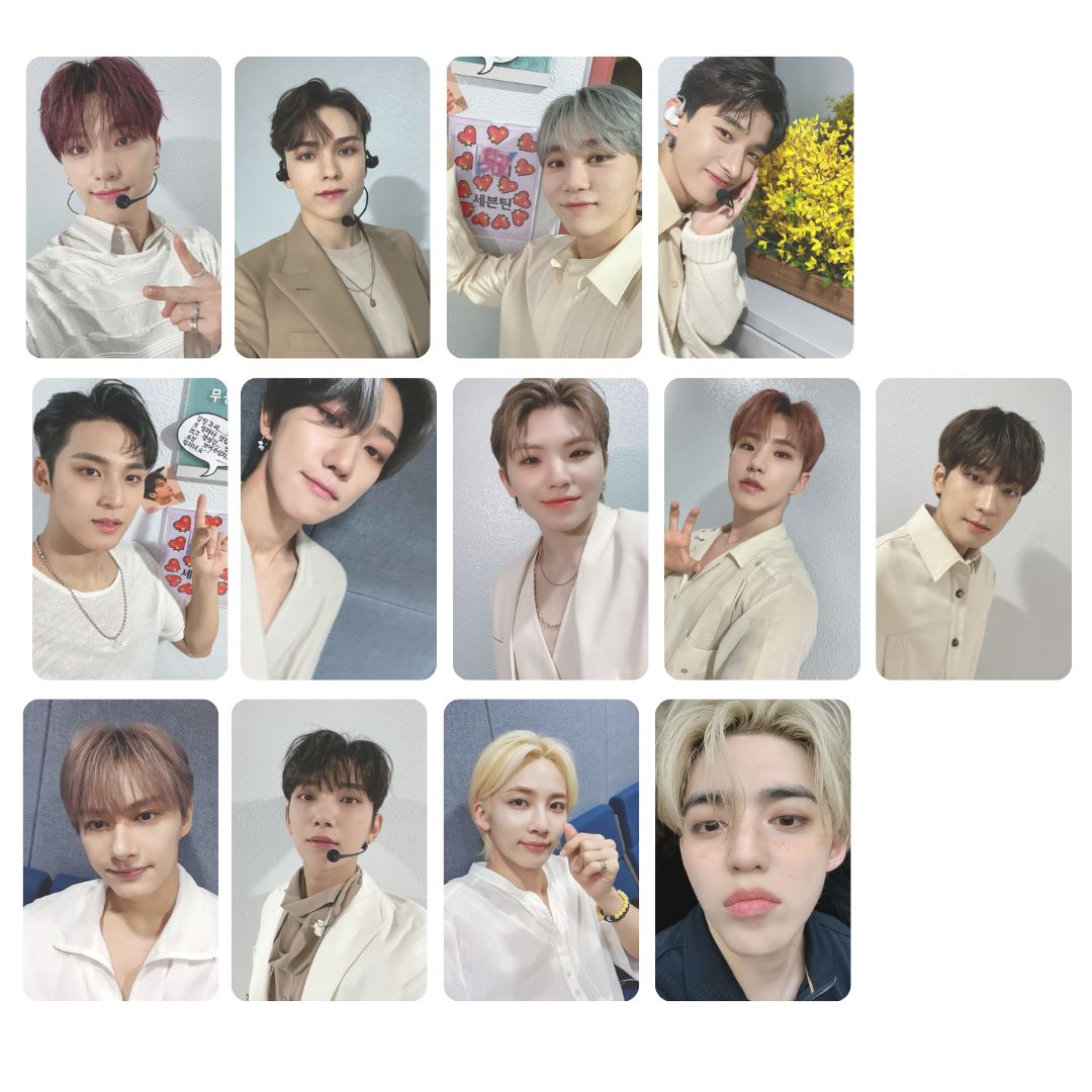 Seventeen 'Your Choice Selca' Photocard set!