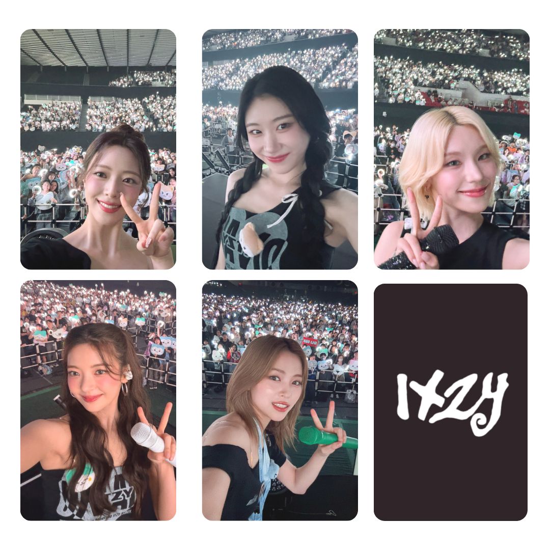 ITZY 'Concert Selca' Photocard Set!