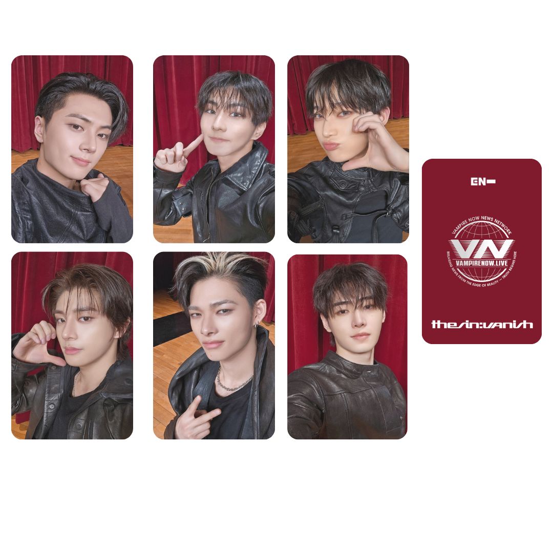 Enhypen Sin:Vanish Ver-2 Photocard Set!
