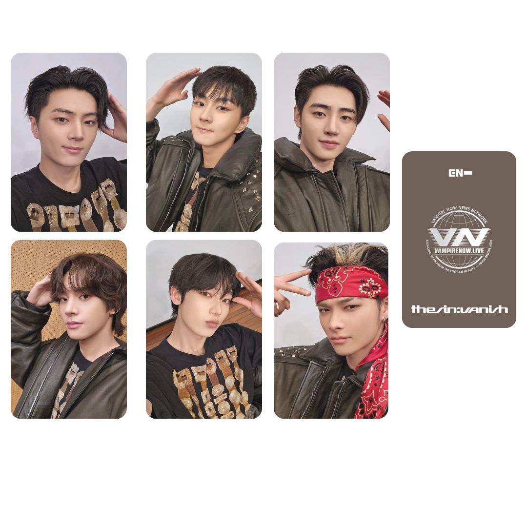 Enhypen Sin:Vanish Ver-3 Photocard Set!