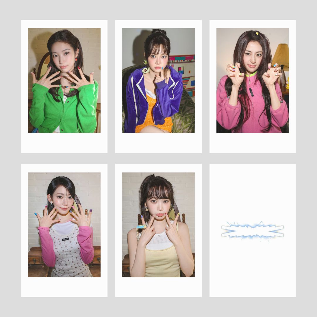 Le Sserafim Ver-2 Polaroid Photocard Set!