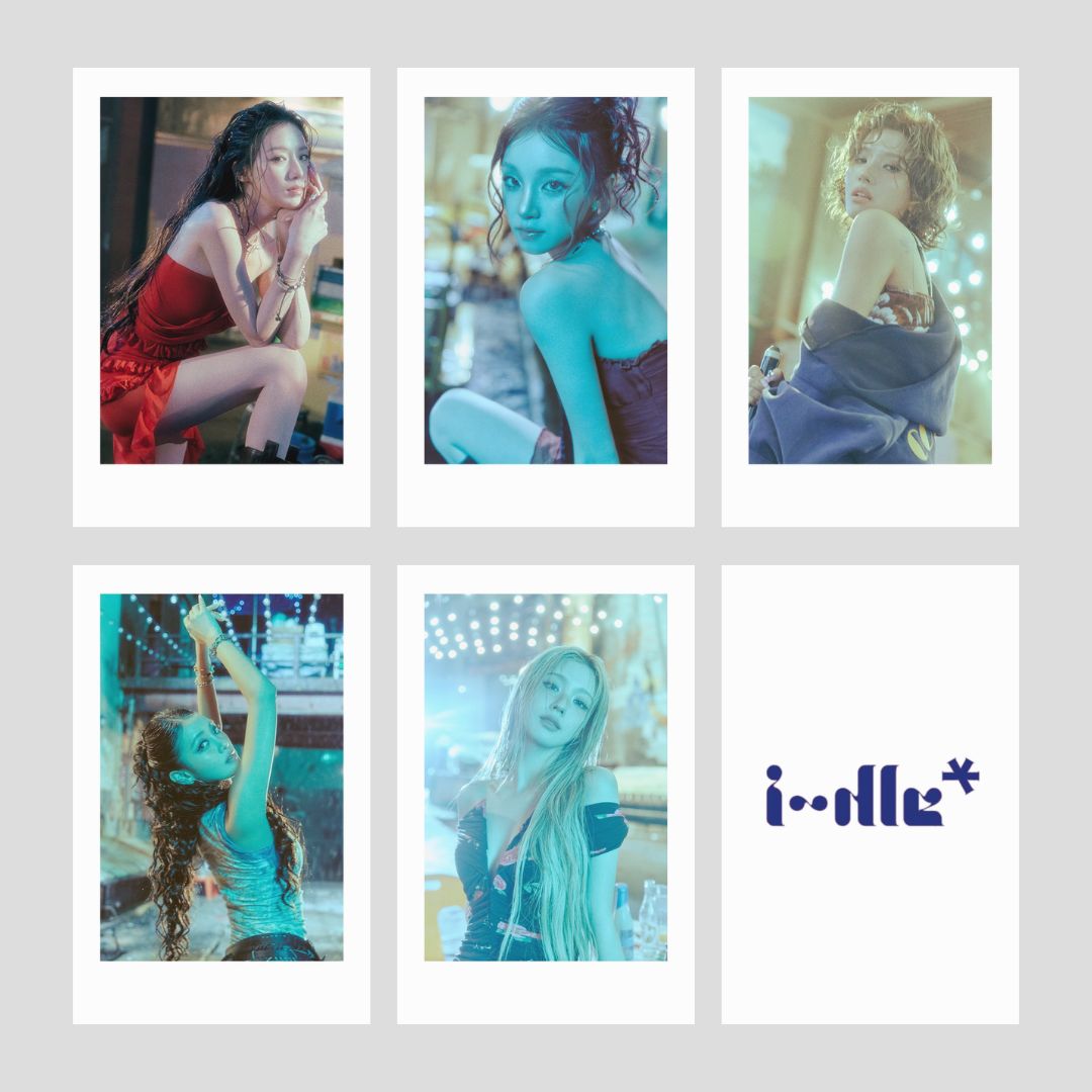 I-DLE Ver-1 Polaroid Photocard Set!