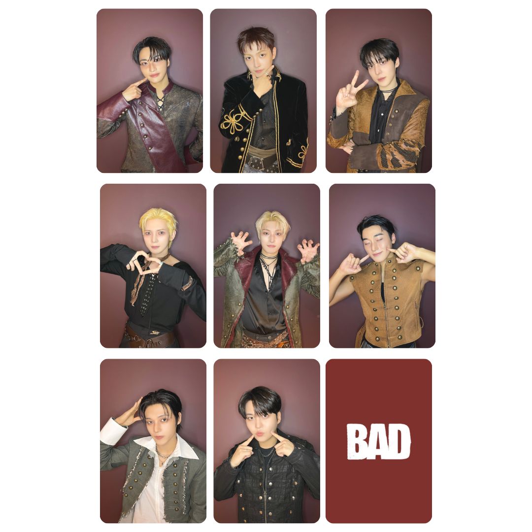 Ateez  'BAD Ver-4' Photocard Set!