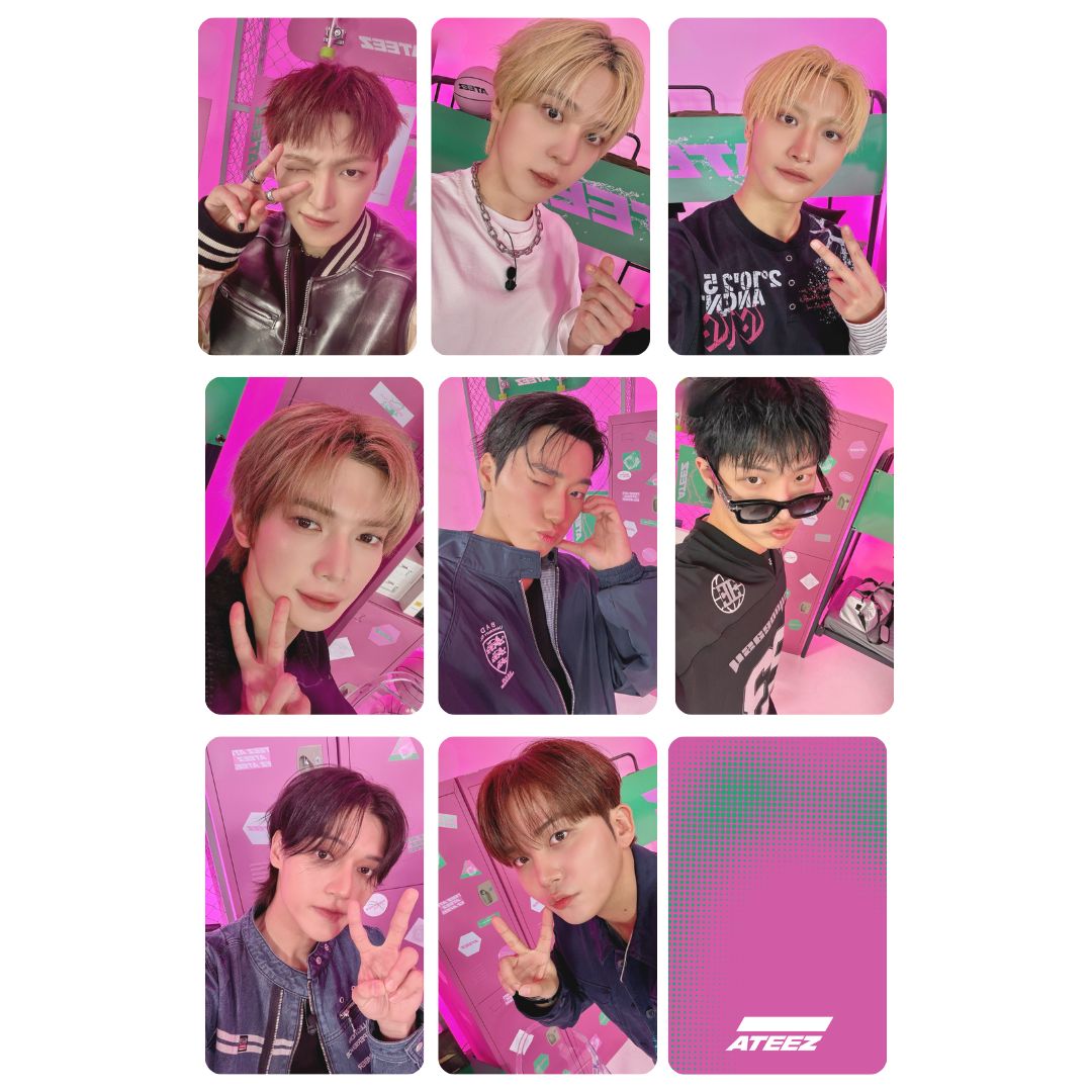Ateez  'BAD Ver-7' Photocard Set!