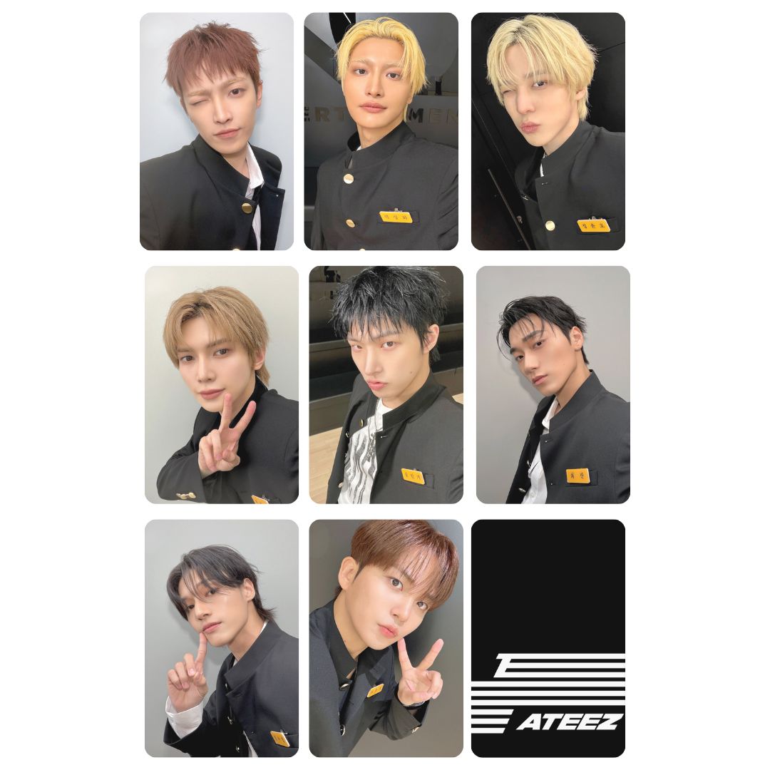 Ateez  '260709 | ATINY ZONE' Photocard Set!