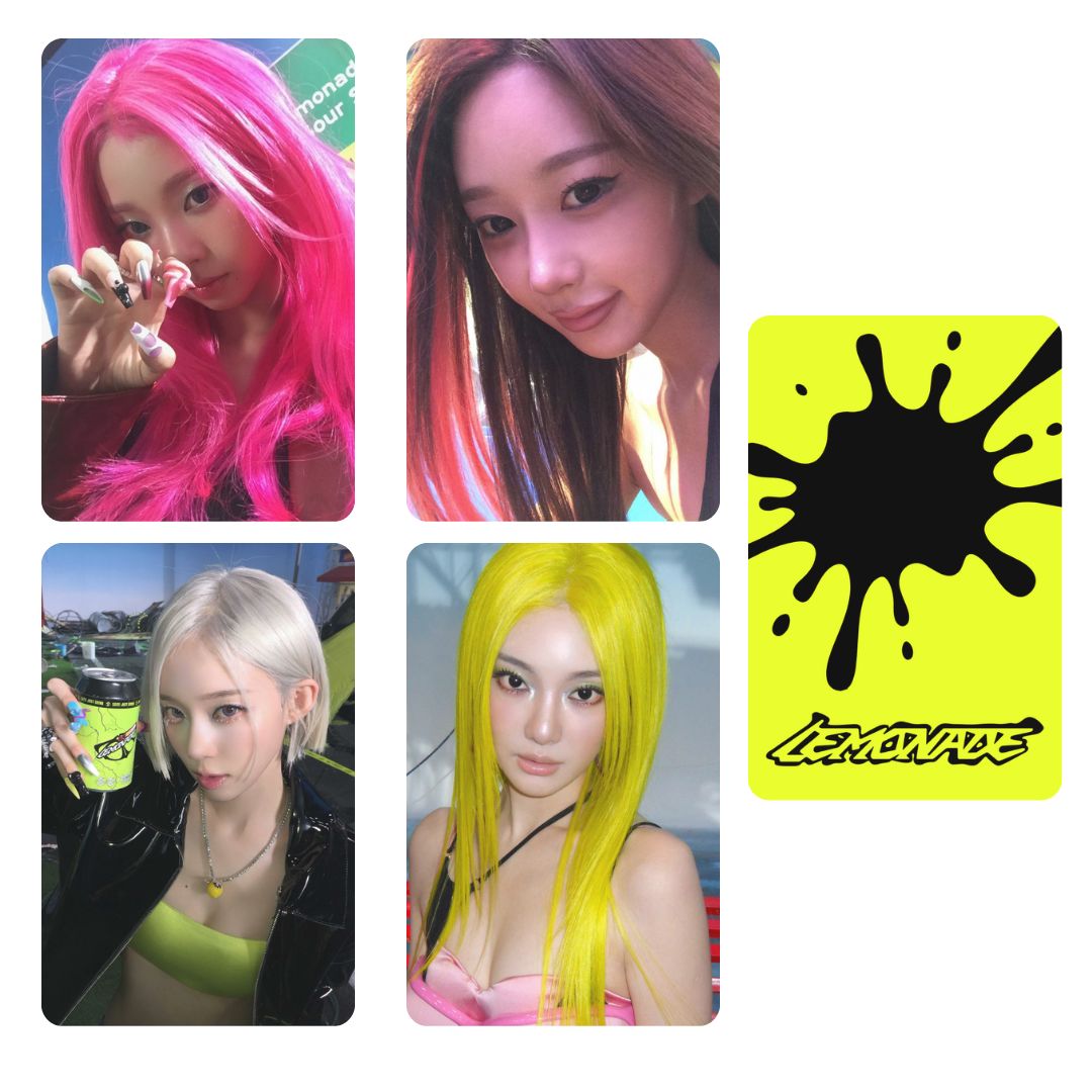 Aespa ' Lemonade Ver-2' Photocard Set!