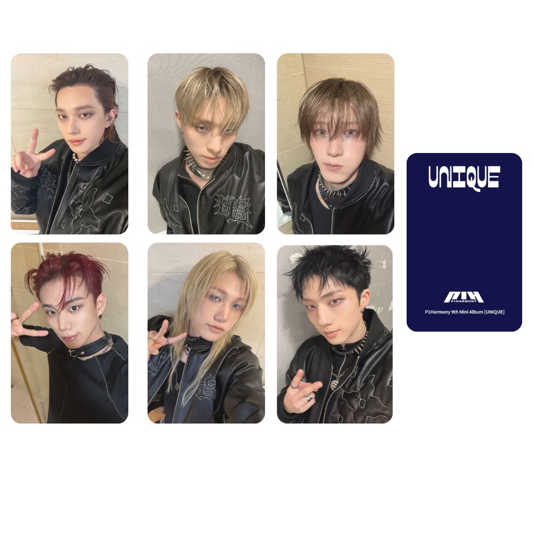 P1harmony 'Unique Ver-3' Photocard Set!
