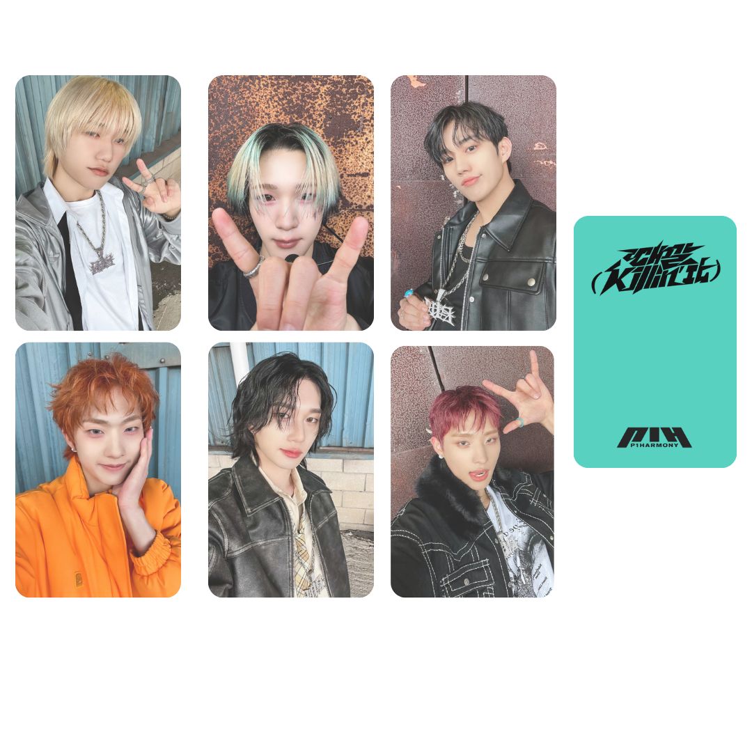 P1harmony 'Killin' It Ver-1' Photocard Set!