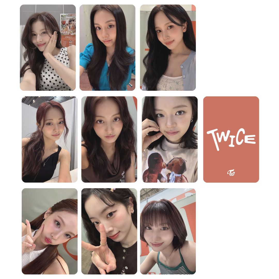 Twice Ver-2 Photocard Set!