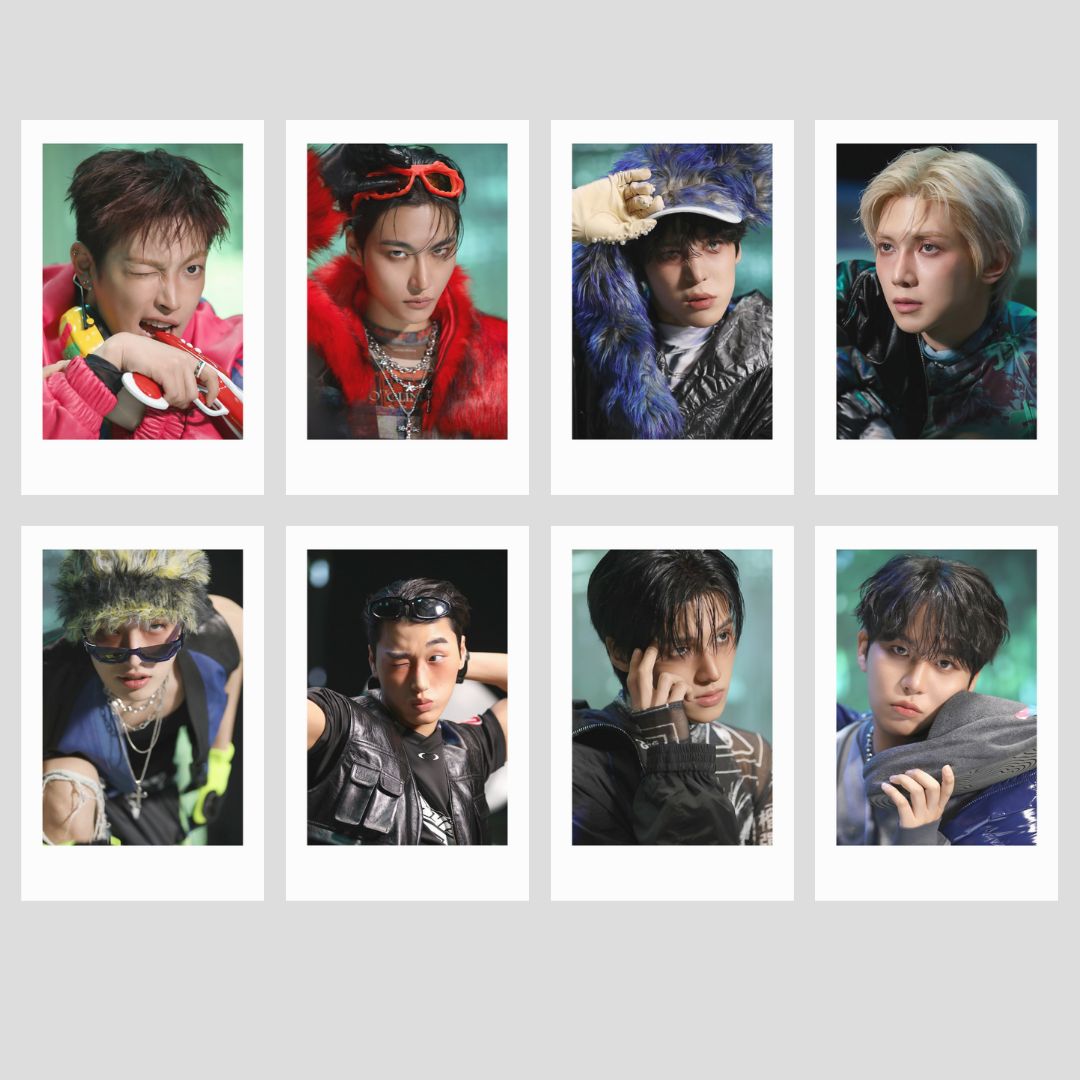 Ateez  'BAD Ver-1' Polaroid Photocard Set!