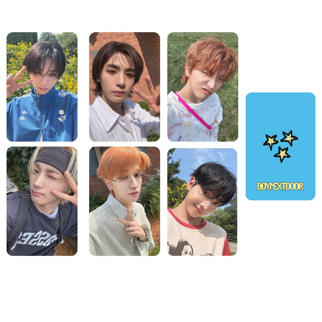 BoyNextDoor Ver-1 Photocard Set!
