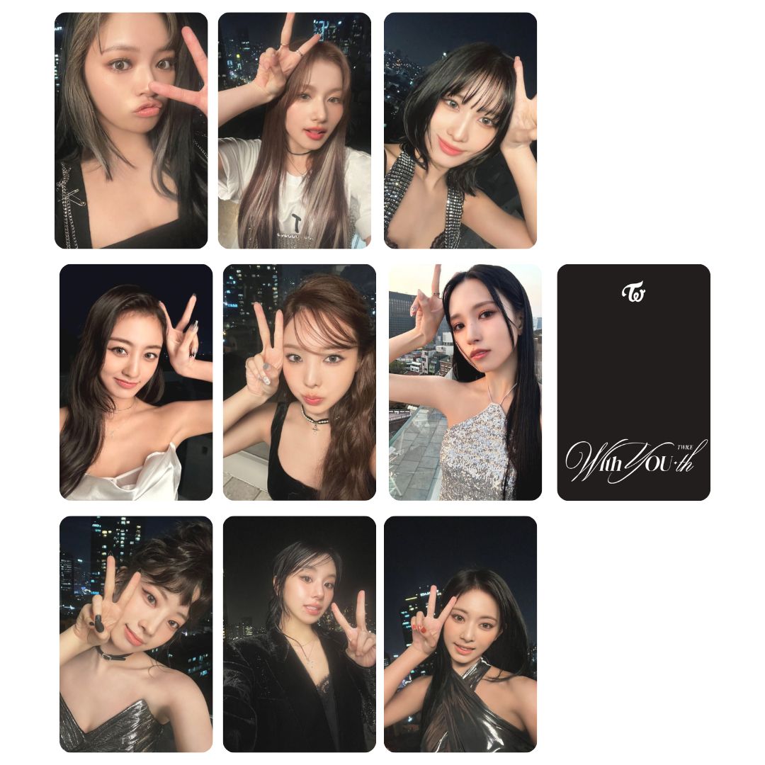 Twice 'With You Selca' Photocard Set!