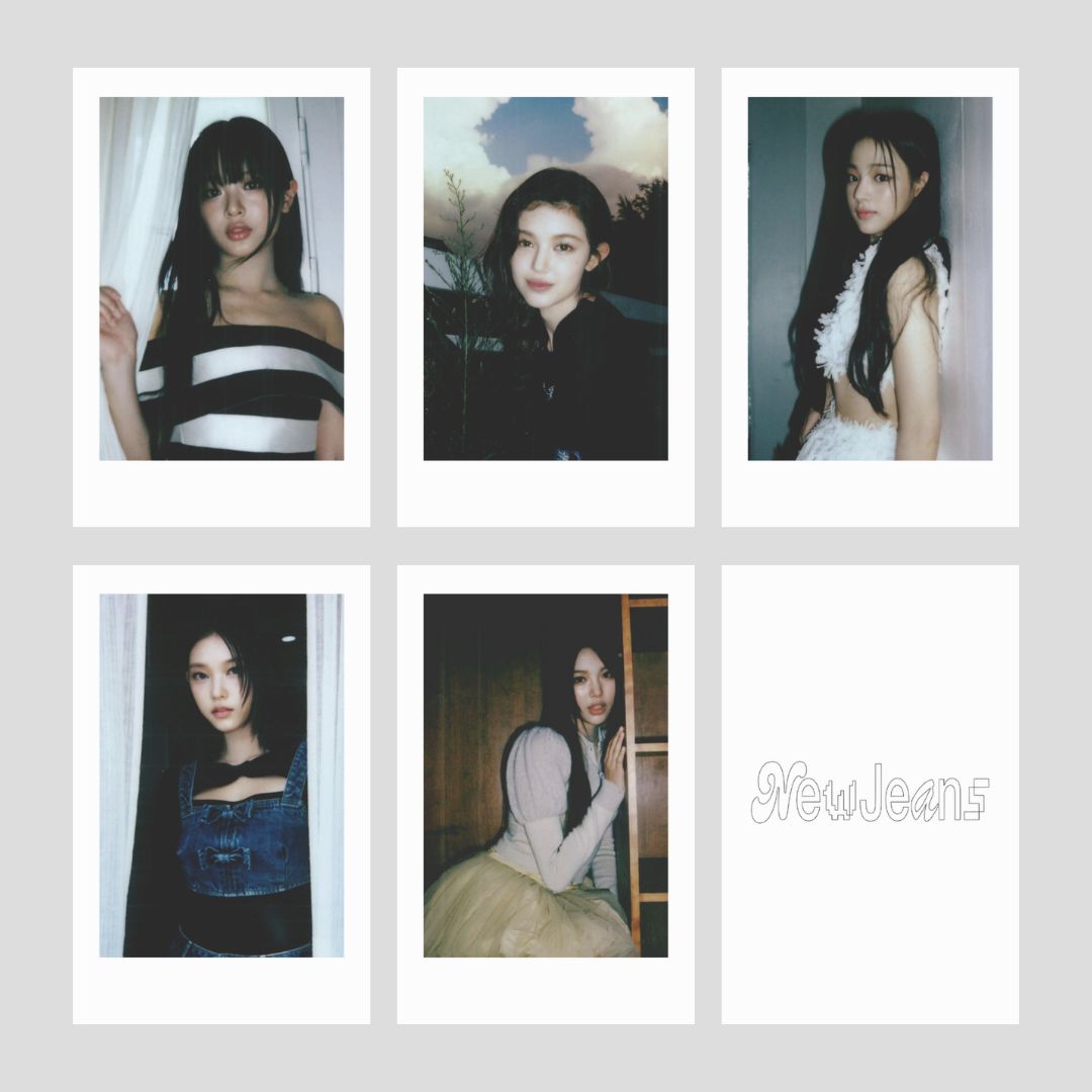 NJZ Ver-1 Polaroid Photocard set!