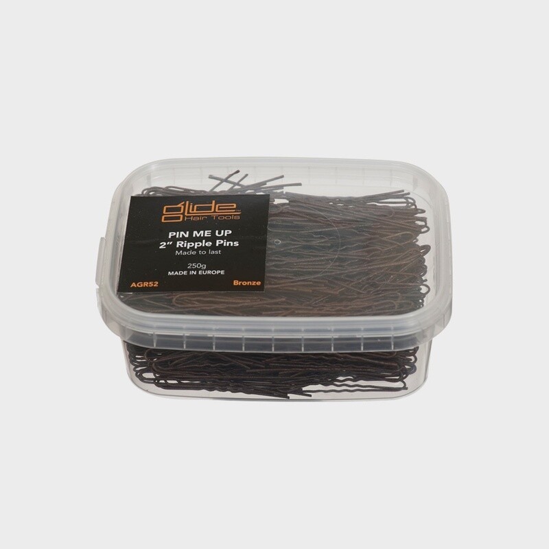 Glide hair tools pin me up ripple pins bronze 5cm 250g