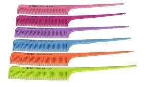 Eurostil tail combs multi coloured