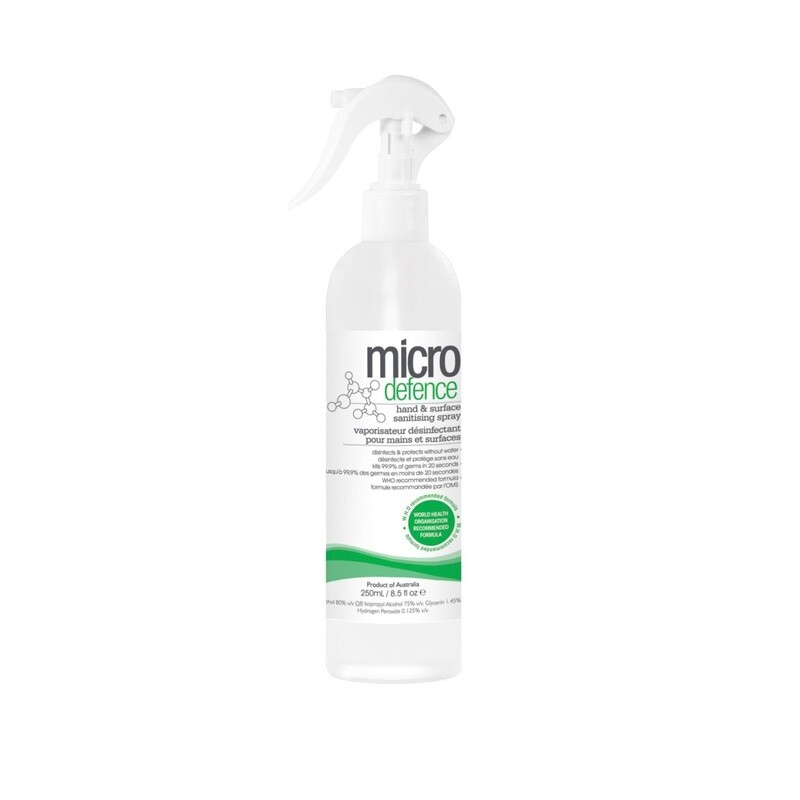 Caronlab micro defence hand &amp; surface 250ml