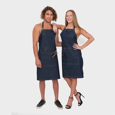 Glide hair tools denim apron