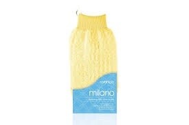 Caronlab massage mitt yellow