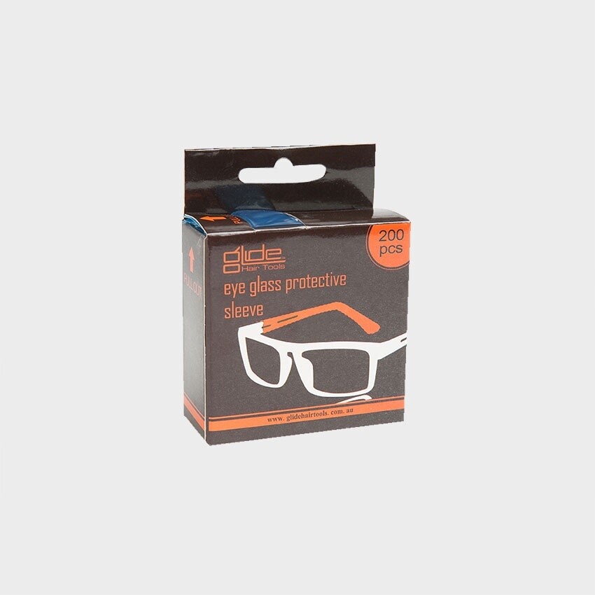 Glide hair tools eye glass protective sleeve 200pk