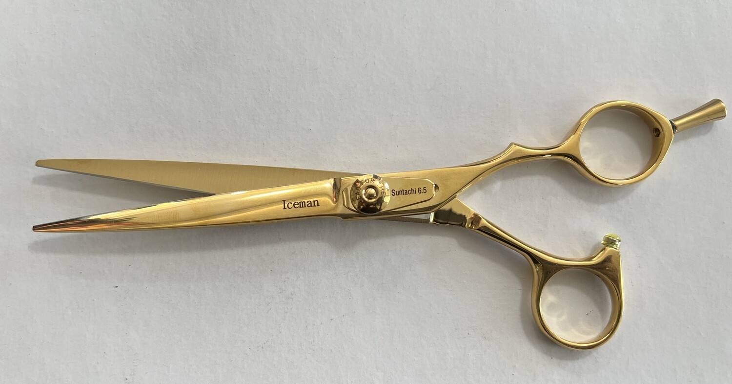 Iceman suntachi 6.5 gold scissors
