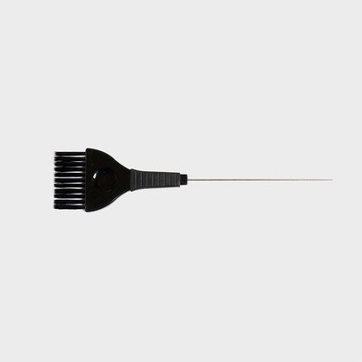 Glide hair tools metal end tint brush large