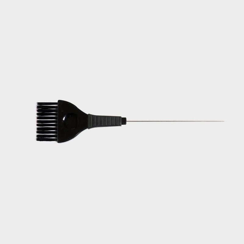 Glide hair tools metal end tint brush large