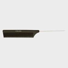 Glide hair tools metal tail comb ctcm