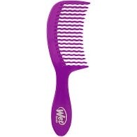 Wet brush detangling comb purple